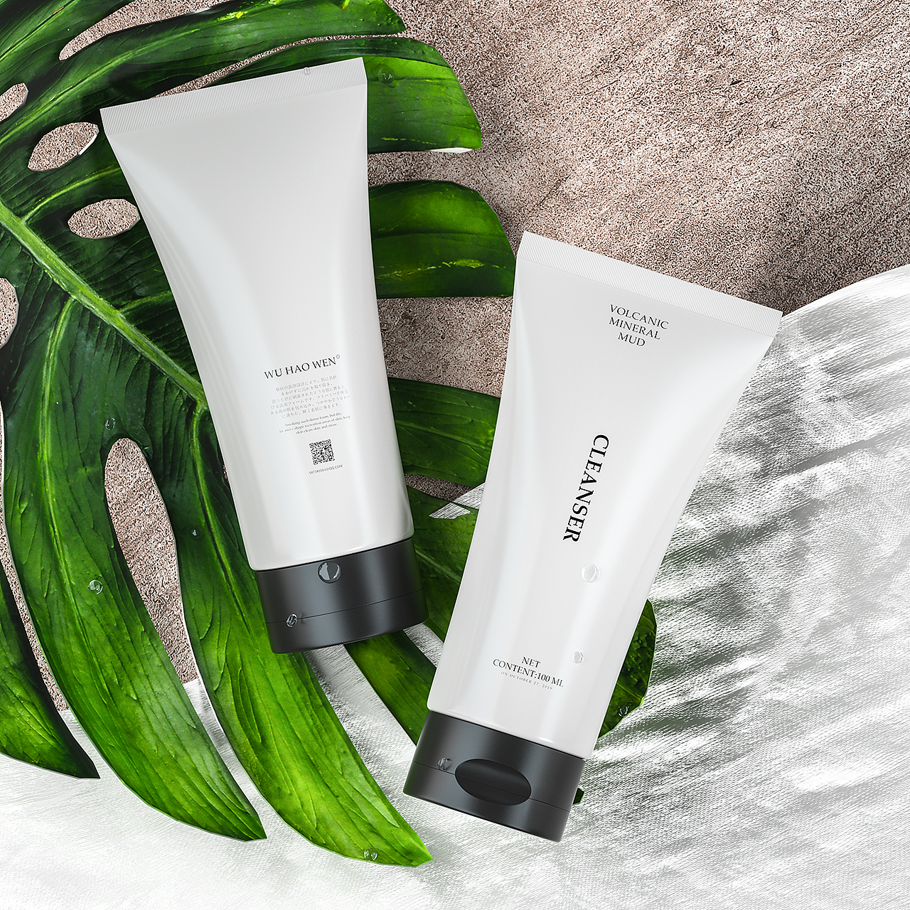 一个洗面奶瓶子的渲染练习广州/设计爱好者/2年前/656浏览吴名小伙