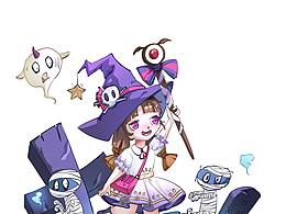 Q版小魔女