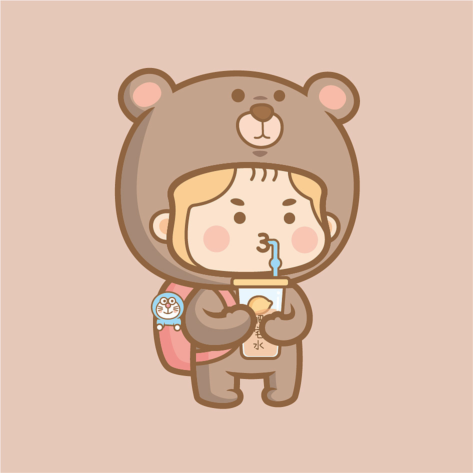 征服朋友圈头像的第一步，就是给朋友们画的头像（图ZMjA1ODA4NzQw） - 创作习作 - 站酷设计师赵太守原创素材 - 站酷ZCOOL