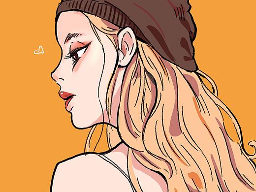 女孩（个人主页-ZMzY4Mzk1MTY=） - 创作习作 - 站酷设计师方小葵原创素材 - 站酷ZCOOL