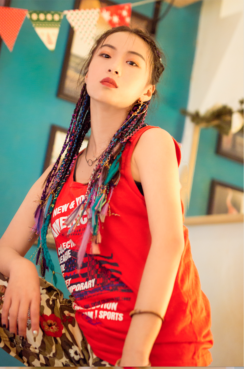 西部女孩61脏辫摇滚freestyle