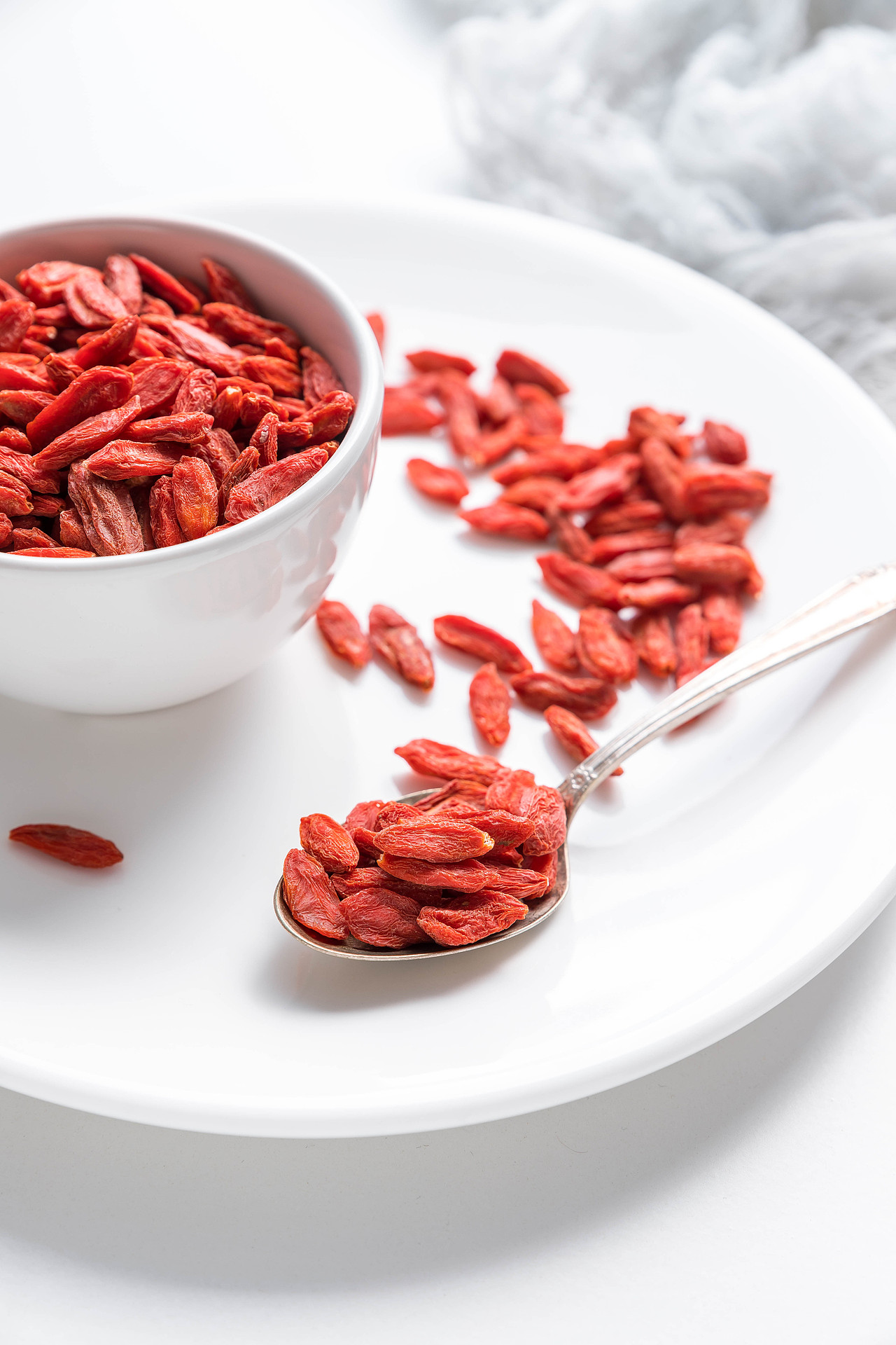 小清新枸杞亮调产品摄影