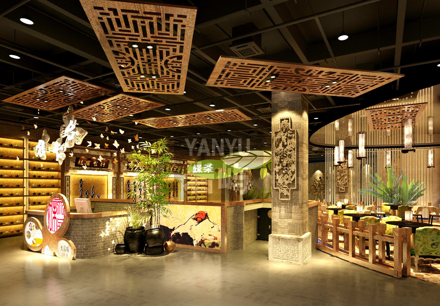 安徽蒙城大品味美食广场