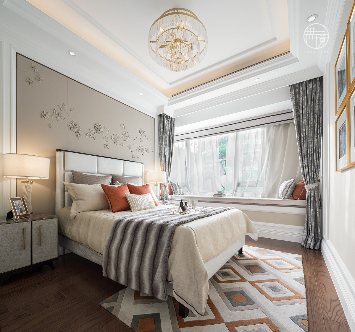 无境空间摄影|港式轻奢视界|保定石榴玉兰湾样板房