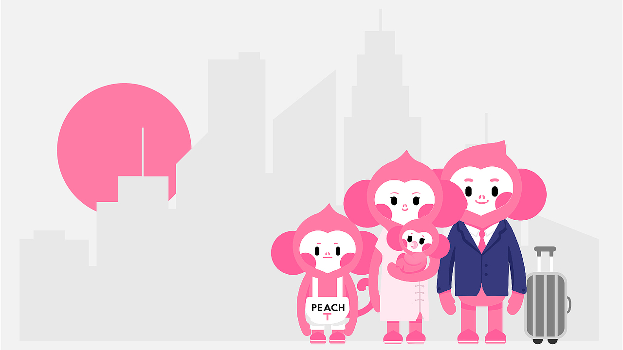 PEACH-T 桃气猴 | 桃源天地整体IP体系打造