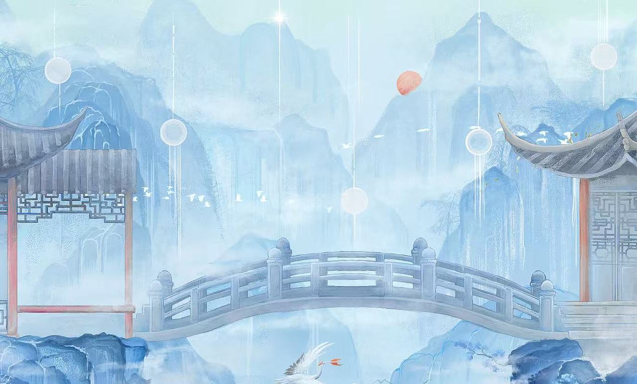 云雾仙山（图ZMzc5Mjg2OTYw） - 商业插画 - 站酷设计师言小浪原创素材 - 站酷ZCOOL