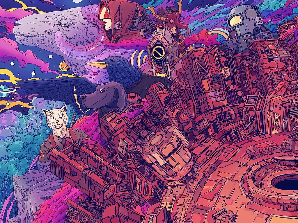 D.N.T-伍（图ZMjcyOTk2OTk2） - 新锐潮流插画 - 站酷设计师GuangYuanYU原创素材 - 站酷ZCOOL