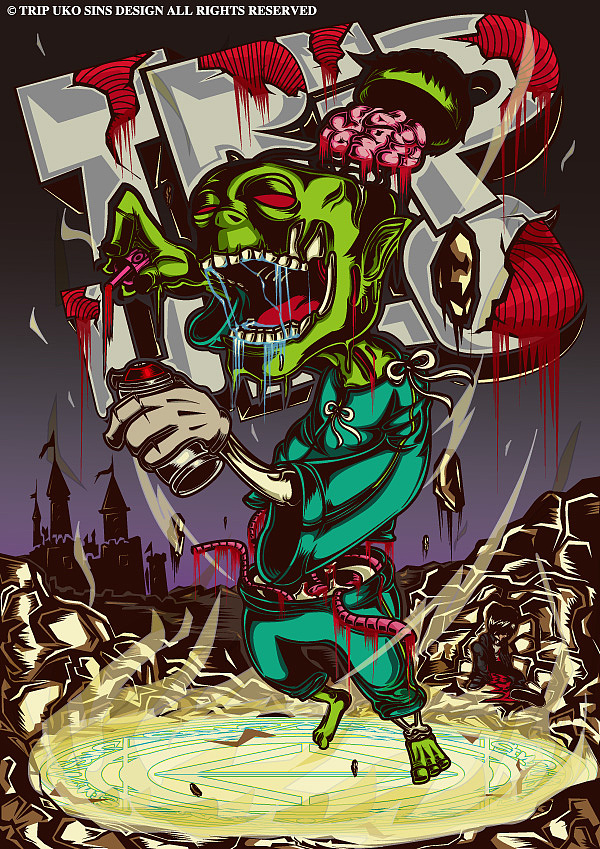 封印（图ZNzQ3Nzg4MA==） - 新锐潮流插画 - 站酷设计师SINS72原创素材 - 站酷ZCOOL