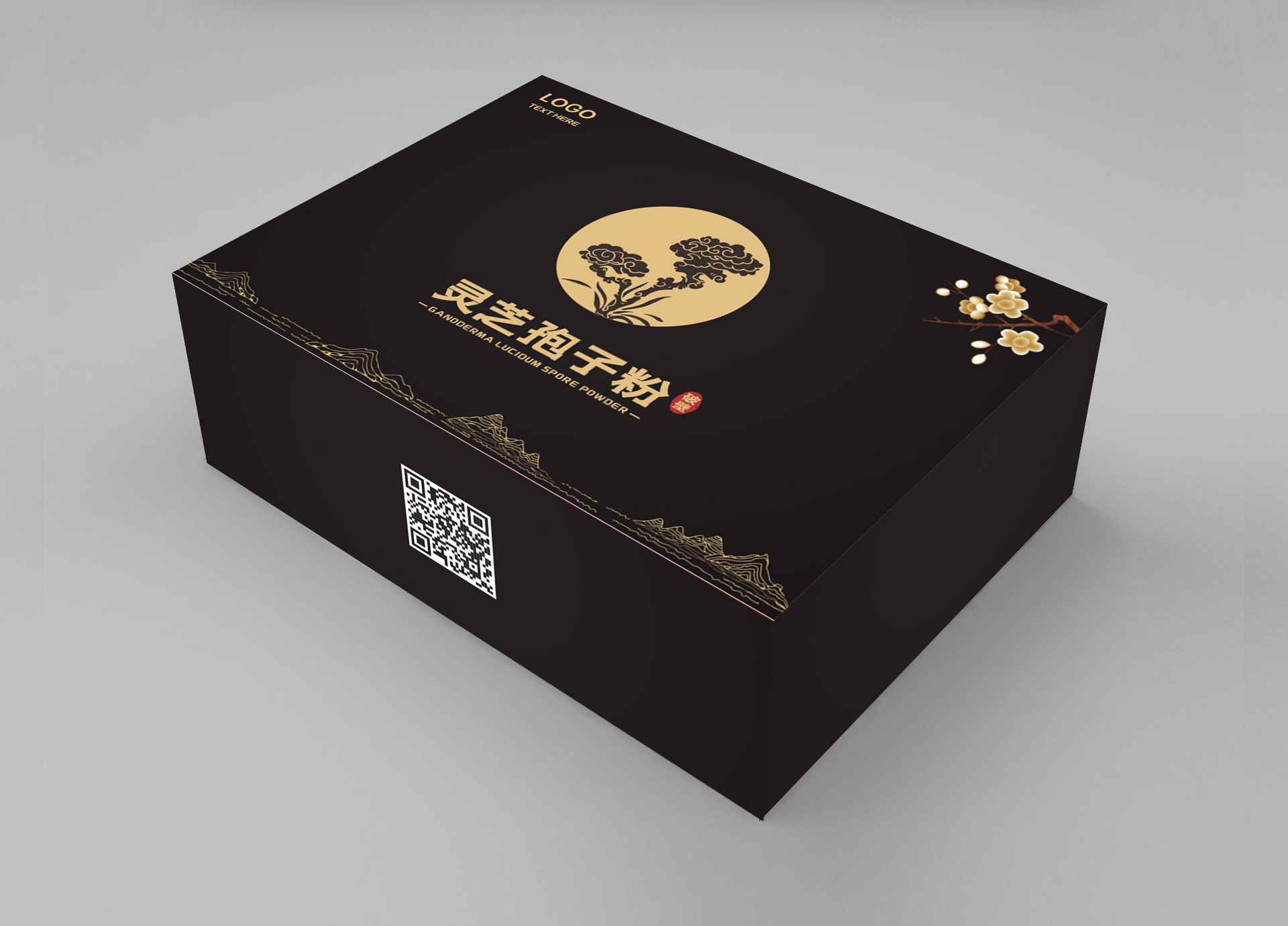 破壁灵芝孢子粉—包装设计