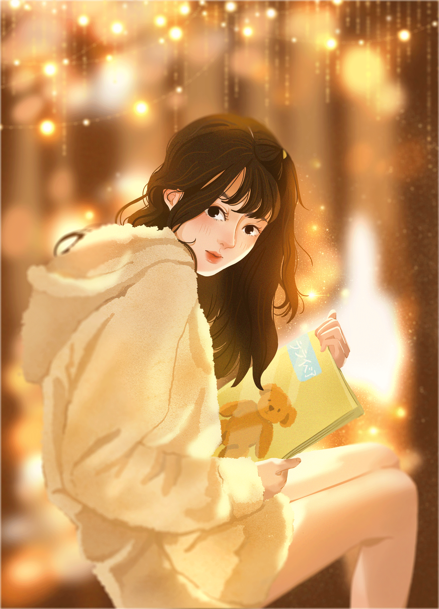 宇宙少女NO.4（圖ZMTk3MzYyMTA4） - 商業(yè)插畫 - 站酷設(shè)計師小塔軟糖原創(chuàng)素材 - 站酷ZCOOL