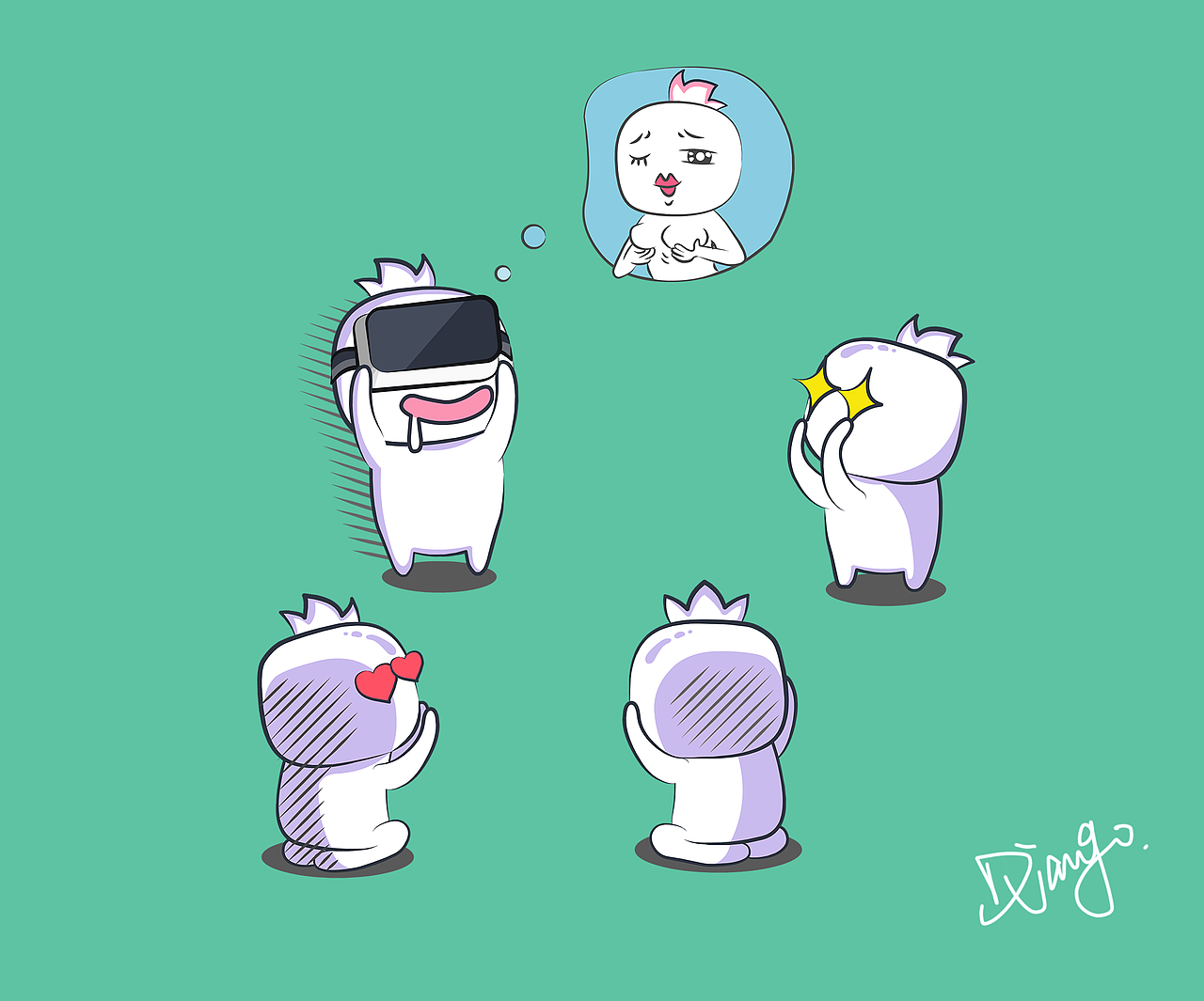 Camdy形象设计/最好玩的短视频社区（图ZNTQwNzEyMzY=） - 动画片 - 站酷设计师djangococo原创素材 - 站酷ZCOOL