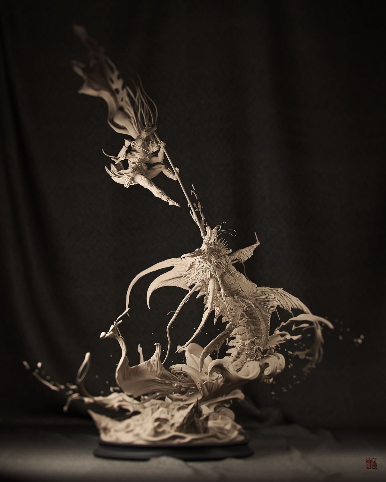 巡海夜叉(素模)