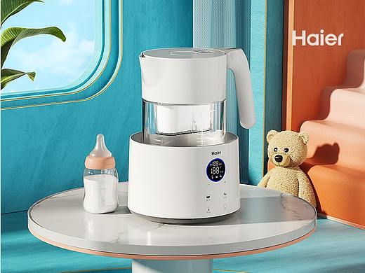 海尔丨产品详情页调奶器