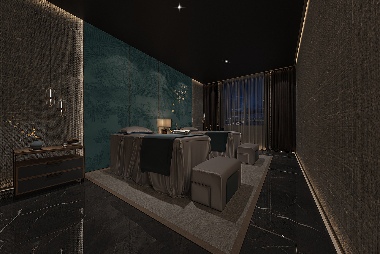 高端沐足会所（图ZMjk1OTYyMzAw） - 商业空间设计 - 站酷设计师術屿设计原创素材 - 站酷ZCOOL