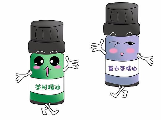 卡通瓶子