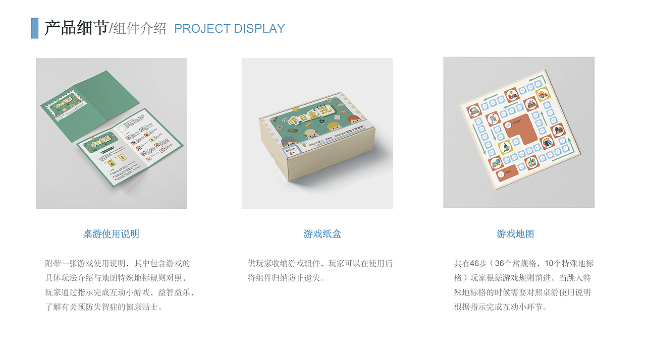 《昨日重现》老年失智症桌游设计
