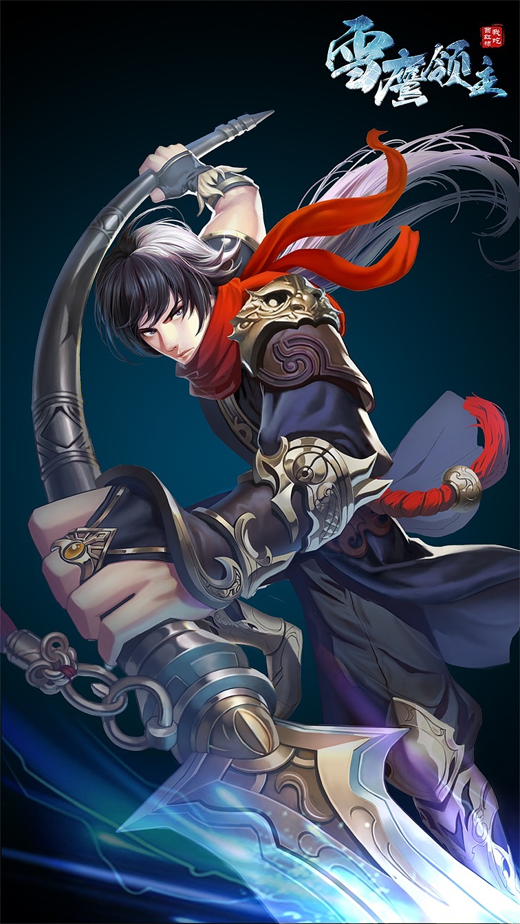 雪鹰领主同人手机壁纸|动漫|单幅漫画|陆离kz_原创作品-站酷(zcool)