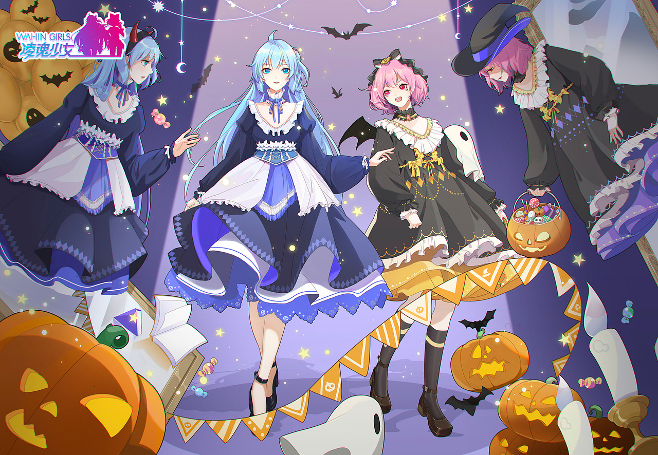 萬(wàn)圣節(jié)HappyHalloween（圖ZMTk5Nzk3NDIw） - IP形象 - 站酷設(shè)計(jì)師LEPYang原創(chuàng)素材 - 站酷ZCOOL