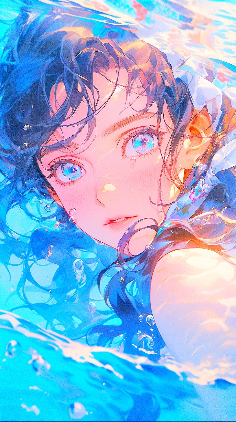 AI绘画 MJ niji5(眸)