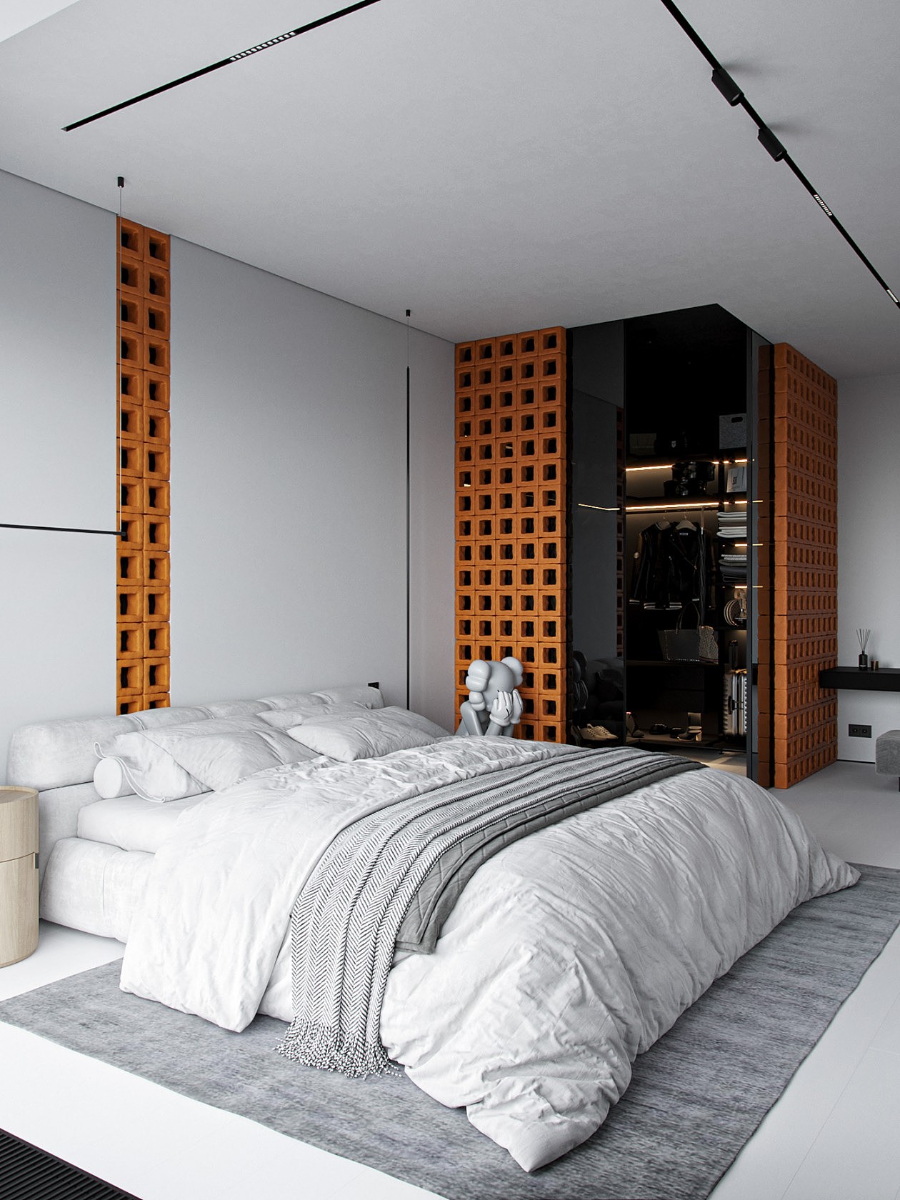 90㎡高级灰与黄色 永不落幕的时尚