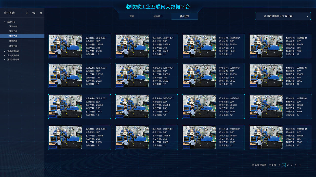 工业互联网软件界面