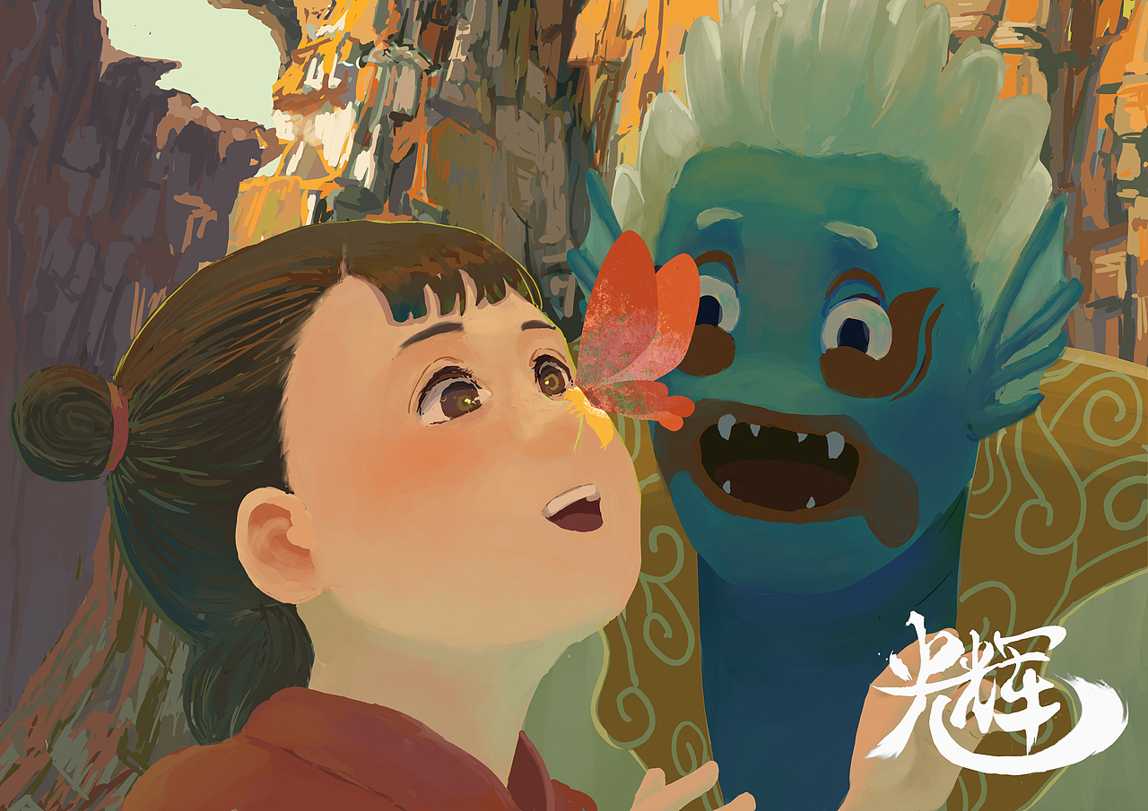 厚涂练习（图ZMjAzOTYxNjA0） - 商业插画 - 站酷设计师光辉系我原创素材 - 站酷ZCOOL