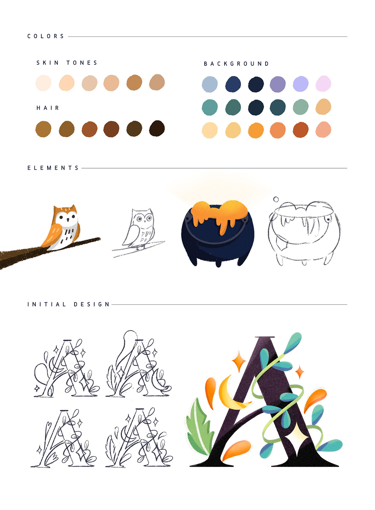 万圣节插画stirringstorieswebsitebanner