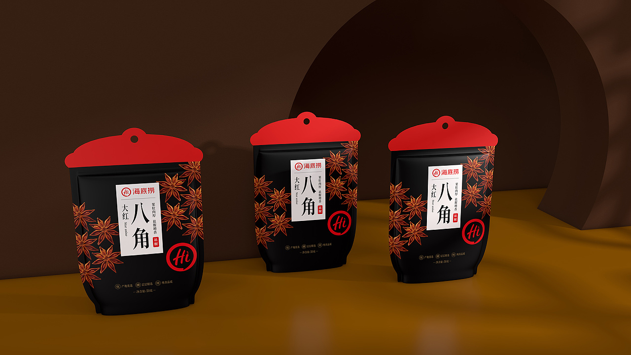 海底捞筷手小厨香辛料包装设计