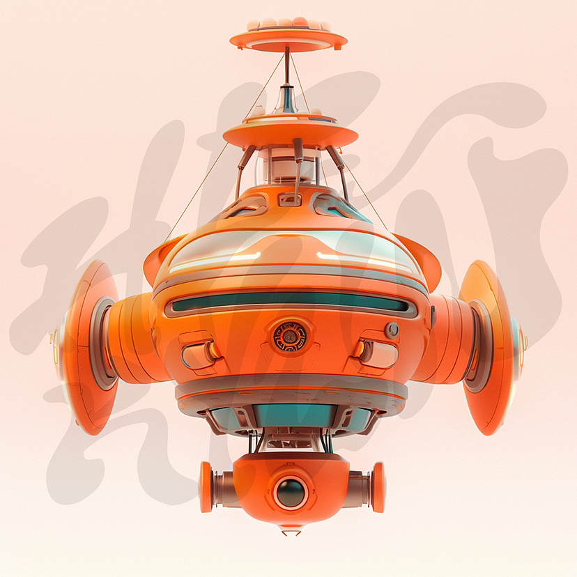 飞船设计（图ZMzQzMzAxNjA4） - 机械/交通 - 站酷设计师HFKYLIN鹤佬麒麟原创素材 - 站酷ZCOOL