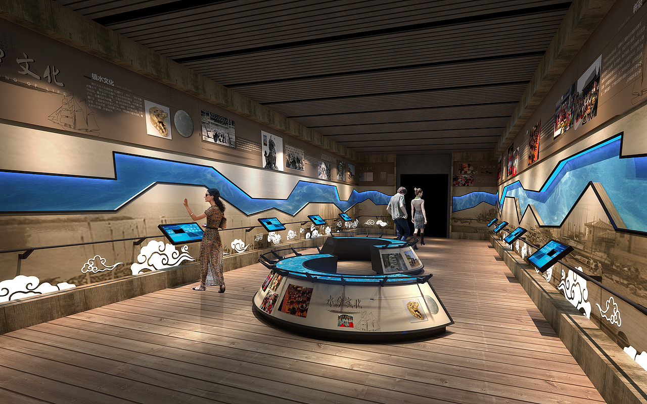 水利馆方案（图ZMTg5NzM3OTUy） - 展陈设计 - 站酷设计师易森空间设计原创素材 - 站酷ZCOOL