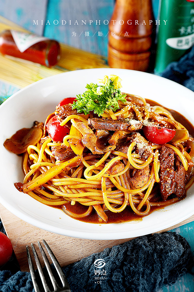 意面 羊排 西餐 简餐 美食摄影 静物摄影（图ZMTI3MjM3MDk2） - 产品摄影 - 站酷设计师妙点美食摄影原创素材 - 站酷ZCOOL