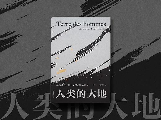人类的大地 圣埃克苏佩里 书籍设计