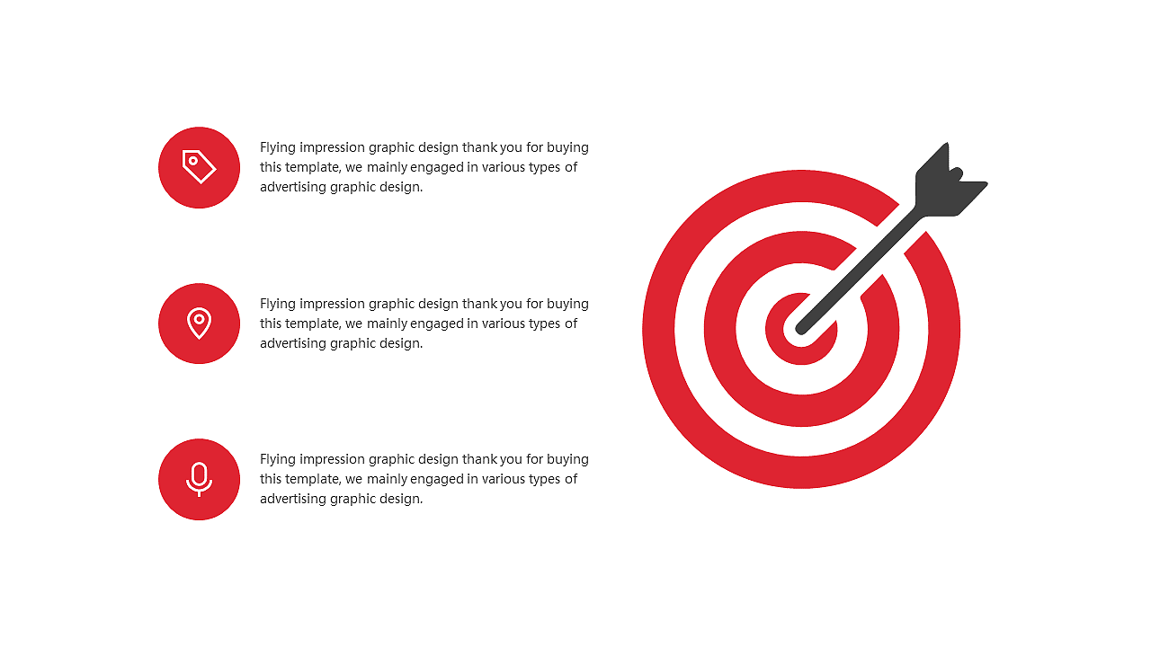 欧美风红色工作计划模板