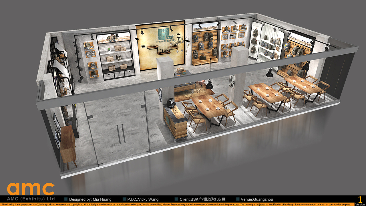 展厅设计 | 广州比萨凯皮具展厅（图ZMjI0OTEyMDc2） - 展陈设计 - 站酷设计师Malloww原创素材 - 站酷ZCOOL