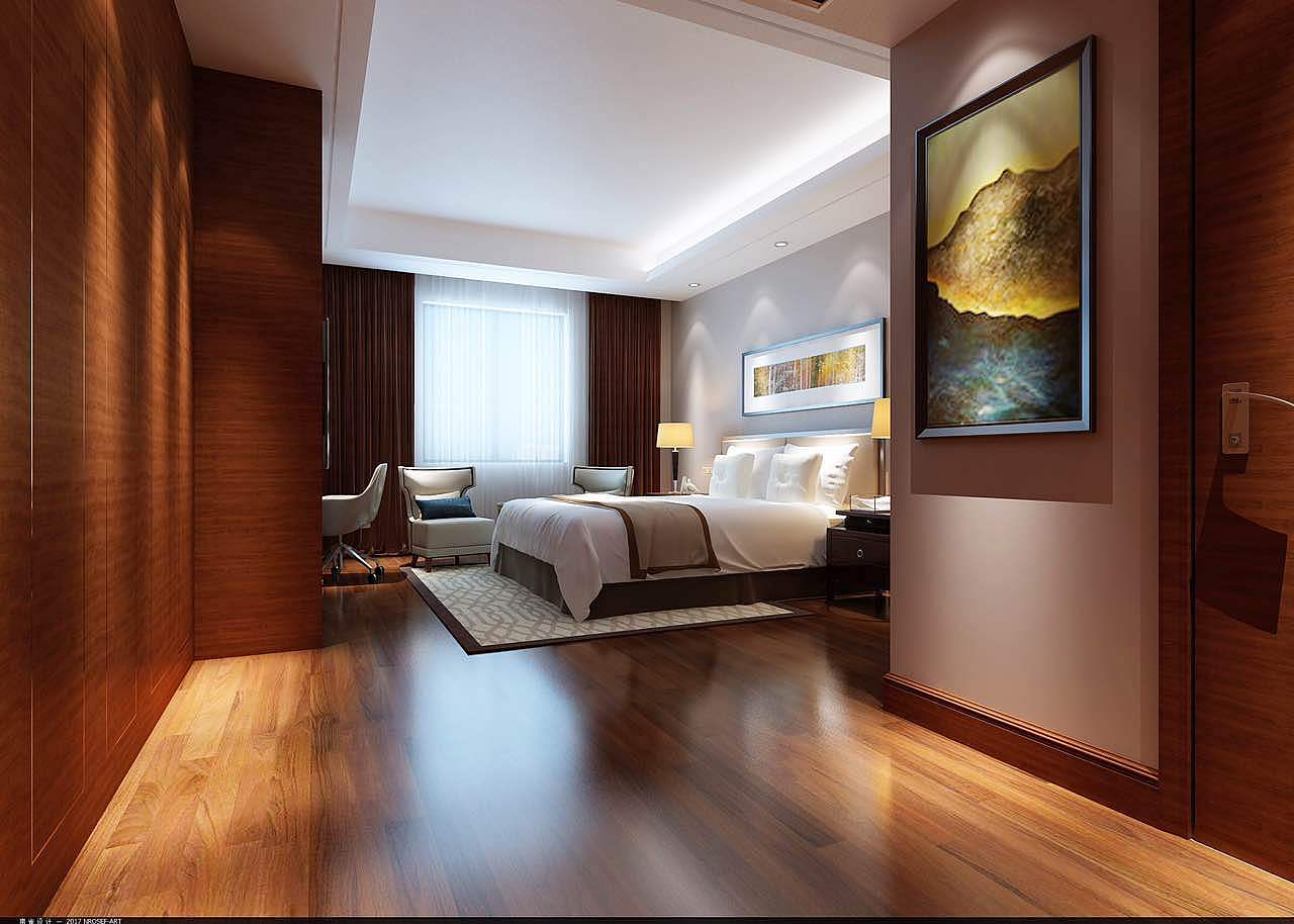 红案工作室-装修效果图政府办公大楼设计