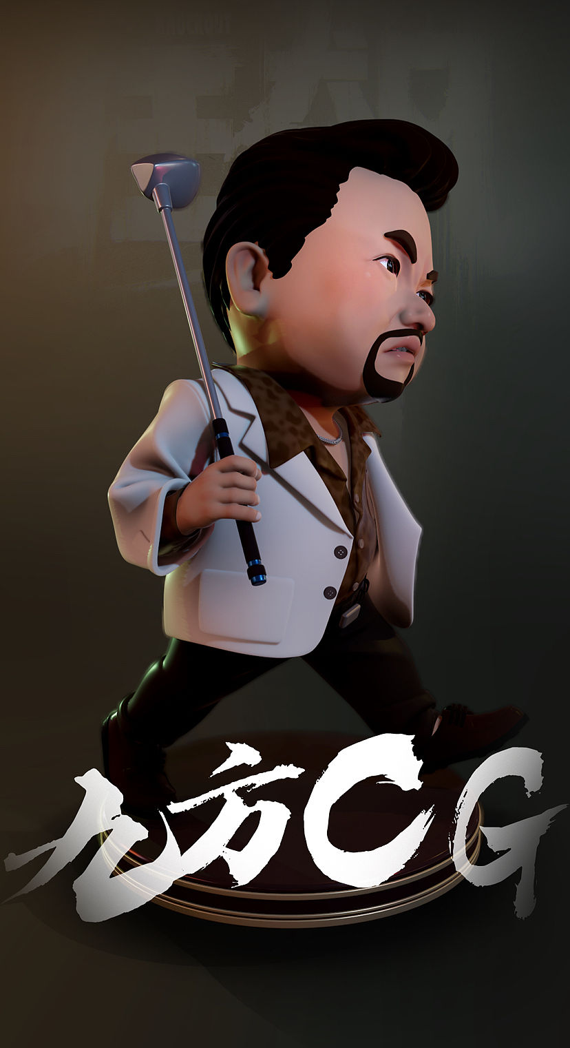 狂飙徐江手办（图ZMzMwNDk1NTEy） - 人物/生物 - 站酷设计师九方CG原创素材 - 站酷ZCOOL