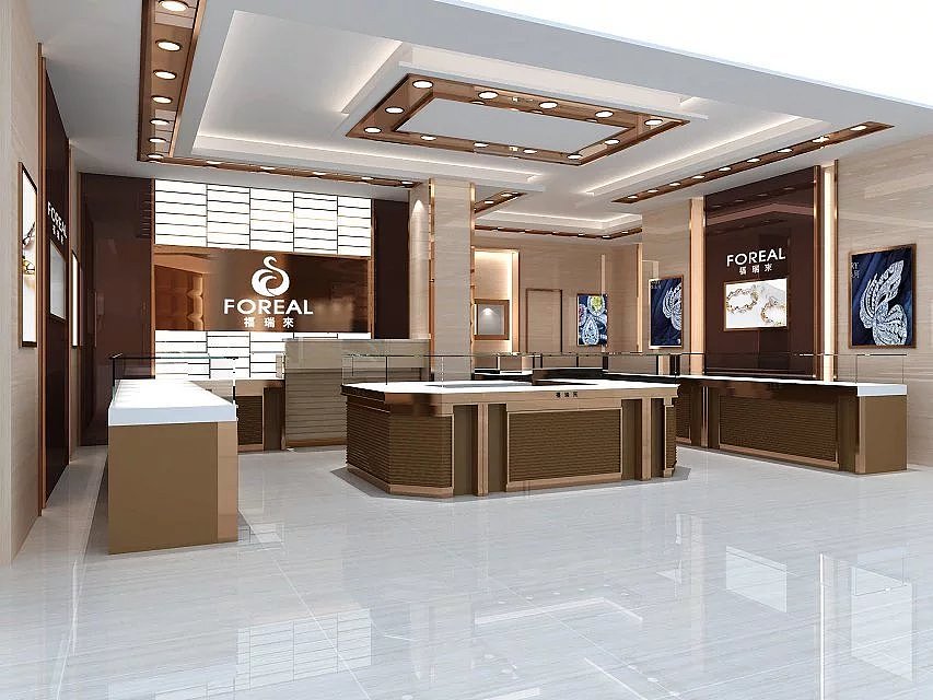 珠宝店设计（图ZMTQ2MTEzNTQw） - 家装设计 - 站酷设计师大树和小草原创素材 - 站酷ZCOOL