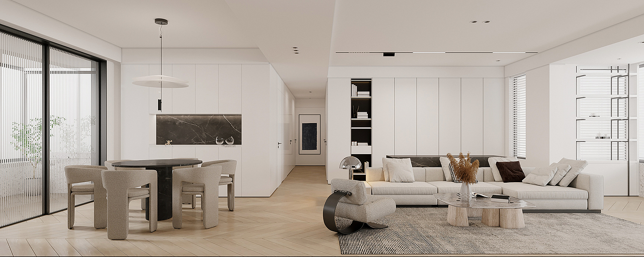 Baxter|现代（图ZMjgxMTE4Njg4） - 家装设计 - 站酷设计师半山空间原创素材 - 站酷ZCOOL