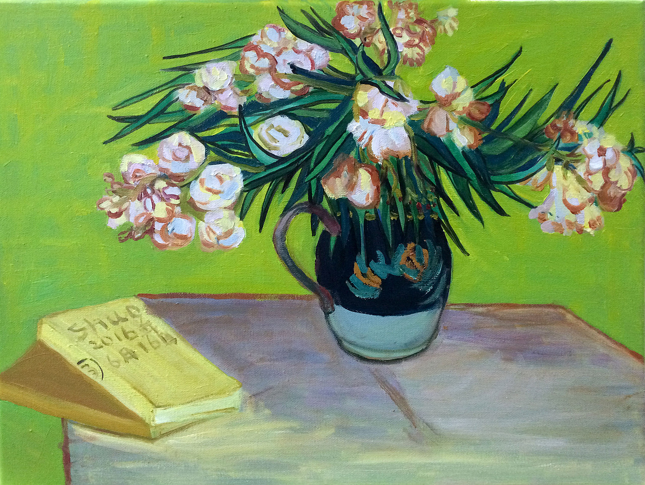 油画技法创作练习