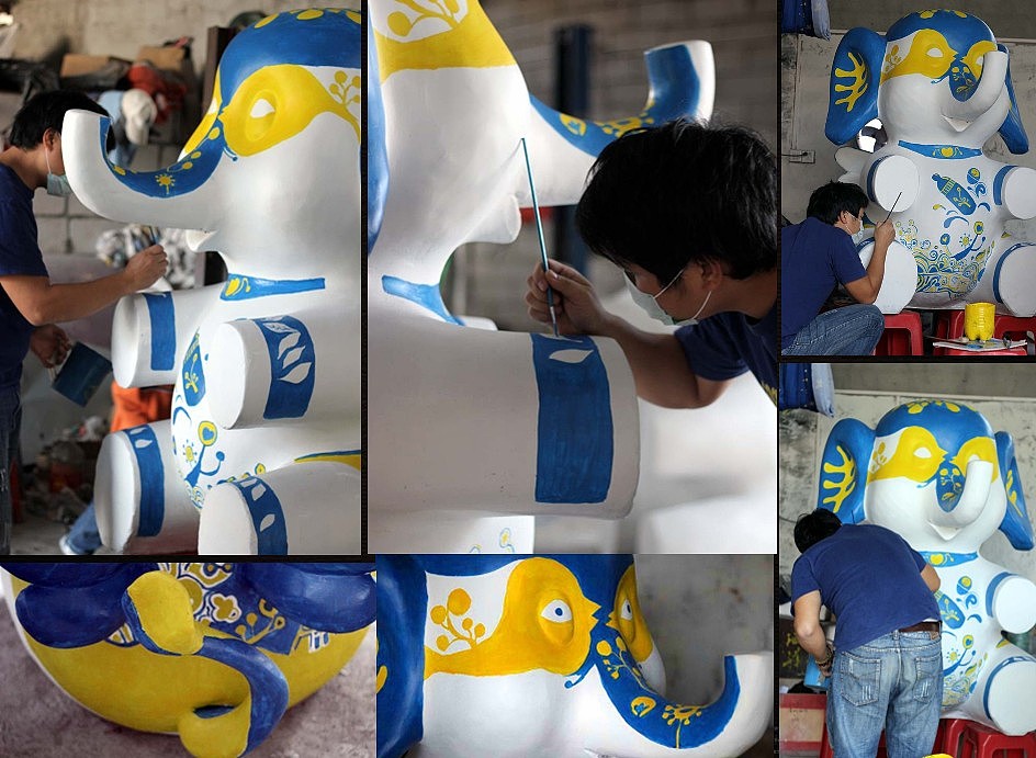 深圳万象城2010圣诞小飞象卡通形象设计（图ZNjYwNDc4NA==） - 概念设定 - 站酷设计师araodesign原创素材 - 站酷ZCOOL