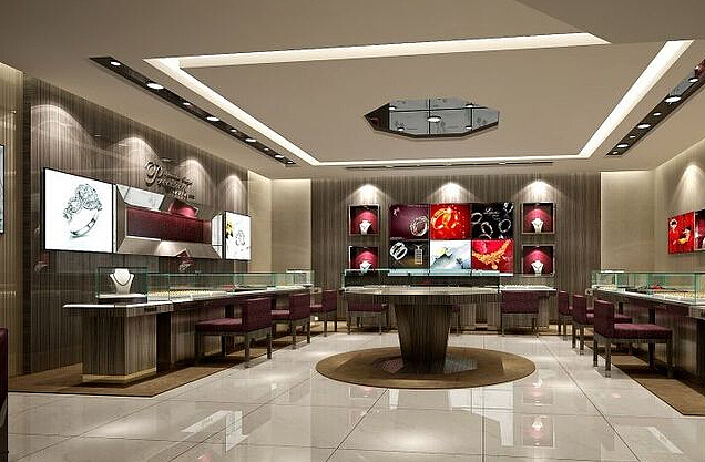 珠宝店设计效果图