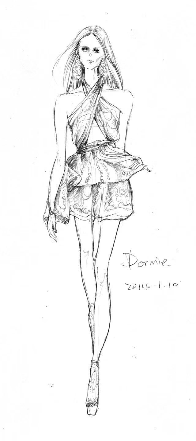 喜欢的那些模特们