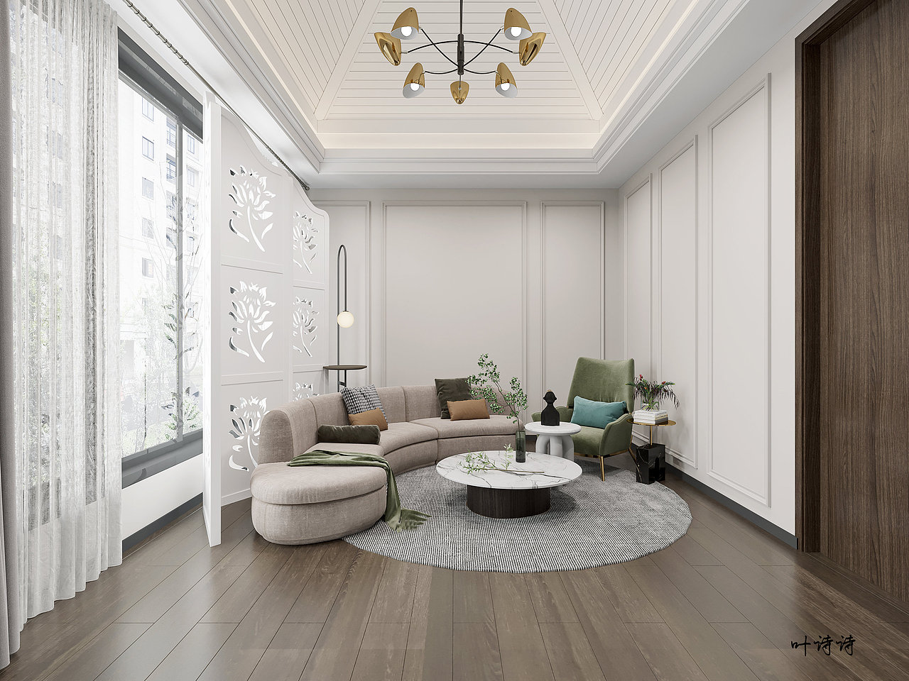 新中式住宅——花开半夏