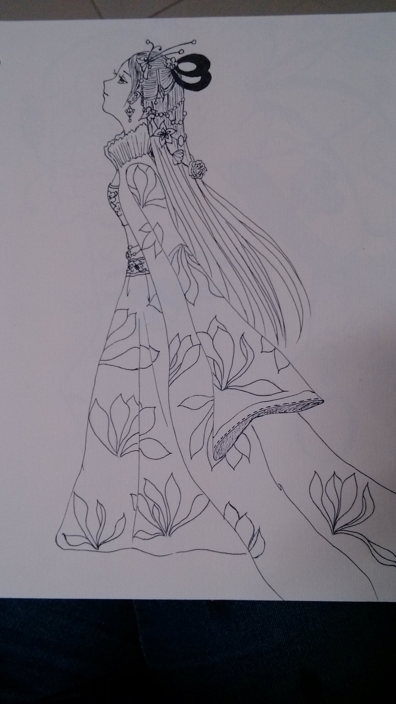 钢笔速写（图ZNTk1NjMzMDQ=） - 艺术插画 - 站酷设计师甲甲玲原创素材 - 站酷ZCOOL