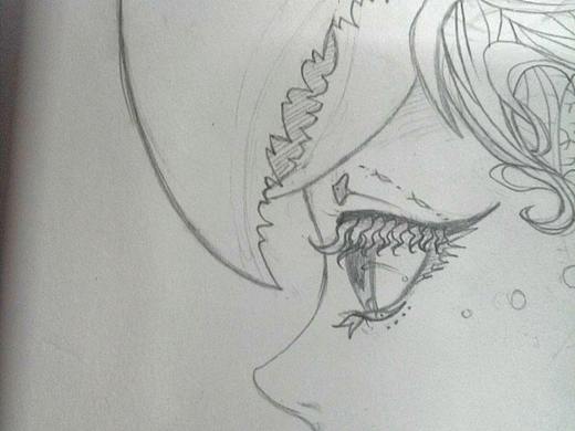 【毕设】海之塚（原创*海洋生物插画）草稿