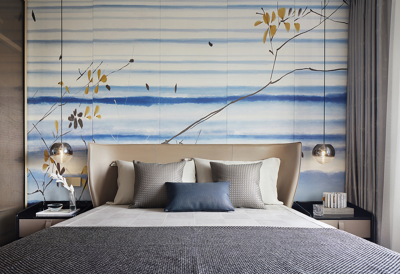 自然与生活的自由艺术观景而自在观境则舒惬的家居空间