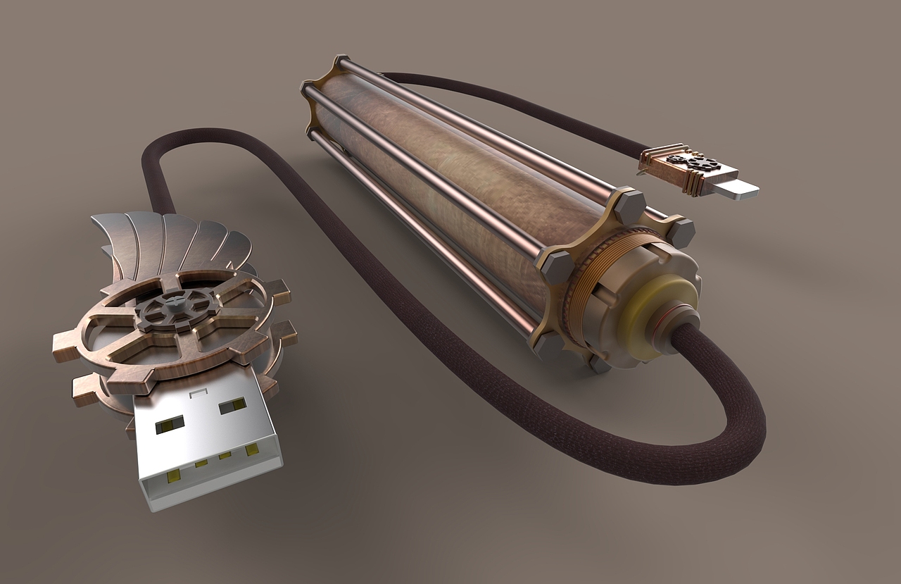 朋克充电宝数据线