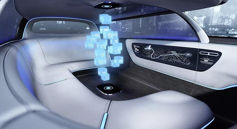 奔驰智能概念座舱给我们带来了很多黑科技的设计,它为驾驶者提供了更