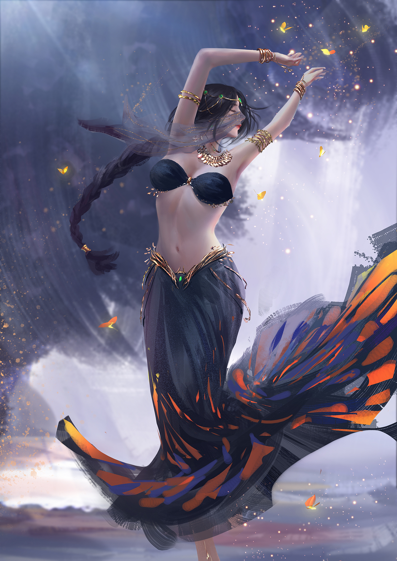 《仙侠》系列(015-024)美术作品