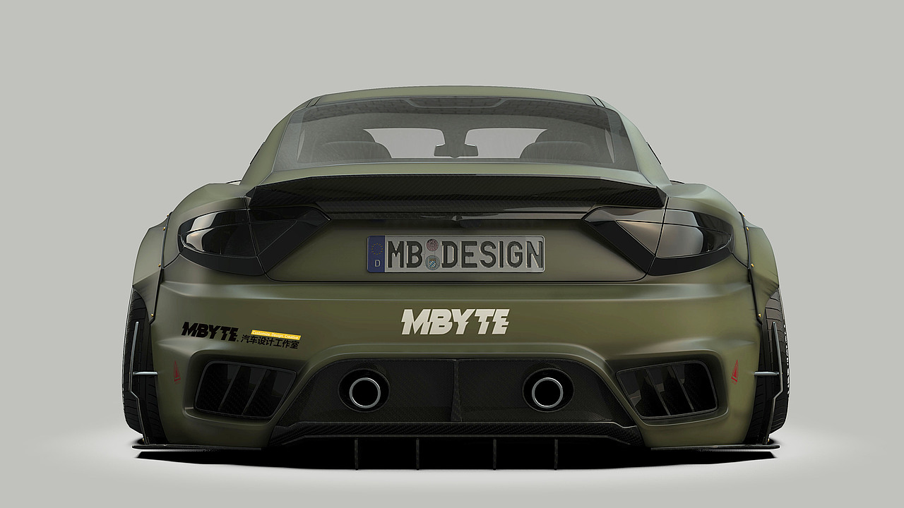MBYTE 玛莎拉蒂 GT 宽体套件 从设计到实车（图ZMjIwOTg4NTMy） - 交通工具 - 站酷设计师MBYTE_CHINA原创素材 - 站酷ZCOOL